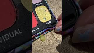 I found a desert droplet 😱🏜️ droplets oddlysatisfying popping [upl. by Codee]