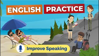 American English Speaking Practice with Shadowing English Conversation [upl. by Melia]