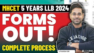 MH CET Law 5 Years 2024  Admissions  Exam Date  Syllabus  Exam Pattern [upl. by Dovev]