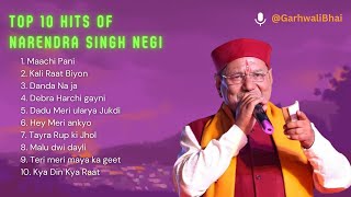 TOP 10 HITS of Narendra Singh Negi  Old Garhwali Songs [upl. by Alat]