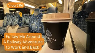 Sydney Trains Vlog 2116 Follow Me Around  A Railway Adventure to Work amp Back [upl. by Noll858]