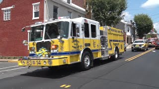 Liberty Fire Co 4 Parade amp Double Housing 71721 [upl. by Niala]