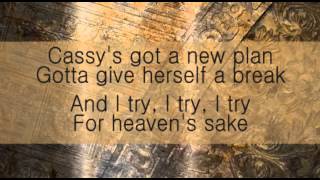 Cassy O  George Ezra Lyric Video [upl. by Ainos]