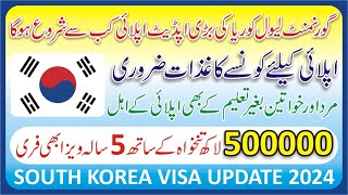 OEC Korea Jobs 2024 Overseas Employment Corporation South Korea Jobs in South Korea for Foreigners [upl. by Atirma861]