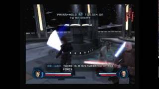 Star Wars Revenge of the Sith PS2 Walkthrough Settling the Score  Count Dooku Boss Fight [upl. by Liborio38]