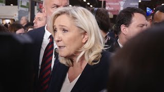 Marine Le Pen au Salon de lAgriculture  reportage complet [upl. by Poland944]