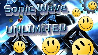 SONIC WAVE UNLIMITED 100  Geometry dash 22 [upl. by Alin467]