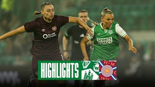 Highlights Hibernian 0 Hearts 4  ScottishPower Womens Premier League [upl. by Casilda451]