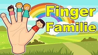 Finger Familie  Deutsches Kinderlied  Kinder Lieder und Reime  Kinderlieder Deutsch [upl. by Smiga]