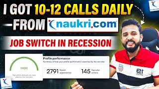 HOW TO GET INTERVIEW CALLS FROM NAUKRICOM  I GOT 1012 CALLS DAILY NAUKRICOM  NAUKRICOM TIPS [upl. by Oecile]