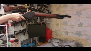 SampT M1887 Wide Lever Spin Reload like Terminator [upl. by Aridaj]