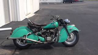 Original paint 1948 indian chief FOR SALE [upl. by Benson374]