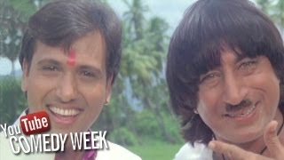 Raja Babu Comedy Scene  Shakti Kapoors Plan to find Karishma Kapoor  Comedy Week [upl. by Maher]