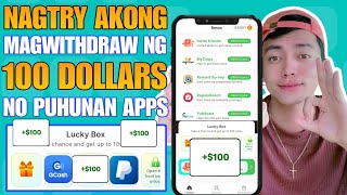 BAGONG APP LEGIT PALA NAGWITHDRAW AKO NG 100 DOLLARS  NEW PAYING APPS  WALANG PUHUNAN [upl. by Ahsimaj478]