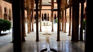 The Nasrid Palace at the Alhambra Granada Spain [upl. by Aisereht209]