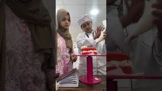 How to use a nozzle  piping karne ka tareeka  baking vidoes  icing  cake decorating [upl. by Aruam]