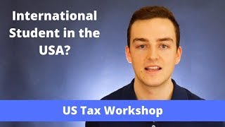 What are your tax filing obligations as an international student in the USA [upl. by Audrye]