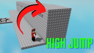 How To High Jump NEW METHOD  Roblox [upl. by Maggi]