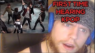 American REACTS to BTS Fake Love LIVE  FIRST TIME KPOP AND BTS REACTION [upl. by Eelta]