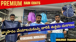 Premium Quality Rain Coats  Raincoat wholesale market in Hyderabad  raincoat jackets  Shalimart [upl. by Clarie287]