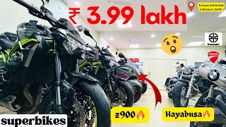 Unbeatable pice of Ninja z900 Hayabusa 🔥🔥cheapest second hand superbikes in india z900 bikes [upl. by Illek554]