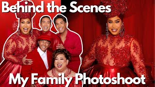 My Family Photoshoot in My NEW Studio  PatrickStarrr [upl. by Ailes]