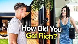 Asking Millionaire Homeowners How They Got Rich [upl. by Osnohpla694]