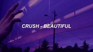 Crush 크러쉬  Beautiful Easy Lyrics [upl. by Demaria]