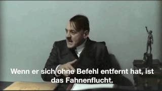 Hitler is informed Er ist nicht in der Bunkeranlage [upl. by Ahsiuqal]