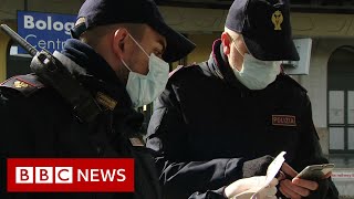 Coronavirus Italy in lockdown  BBC News [upl. by Ermey409]