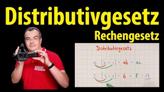 Distributivgesetz  Rechengesetz  Lehrerschmidt [upl. by Mattox]