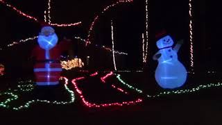 Girvin Rd Christmas Lights with Mary [upl. by Epilef98]