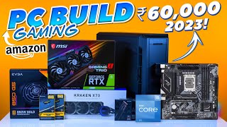 Rs 60000 PC Build With RTX 3060 12GB Graphic Card🔥amp Intel Core i5 12400f Best PC Build in 2023 [upl. by Raven]