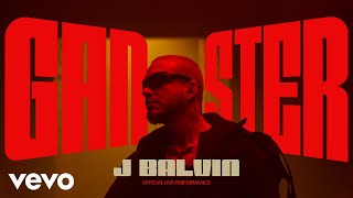 J Balvin  Ganster Official Live Performance  Vevo [upl. by Brittney744]