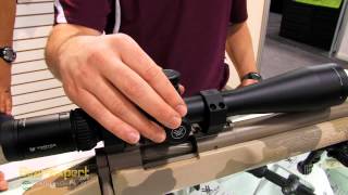 Vortex 624 Viper HS LR Riflescope at SHOT Show 2013 Video [upl. by Bikales]