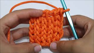 Cómo tejer Bolso a crochet fácil en cualquier tamaño [upl. by Rosene]