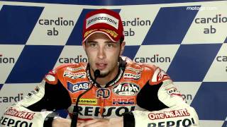 Andrea Dovizioso interview after the Brno GP [upl. by Dominus]