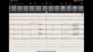 Using Staffpad in a Song Staffpad Berlin strings [upl. by Sioux]