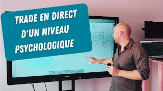 🔴 Trade en direct  Cassure et absorbation dun niveau psychologique [upl. by Leopold]