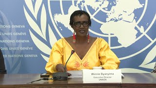 UN says end of AIDS still possible by 2030 Byanyima  AFP [upl. by Anivid]