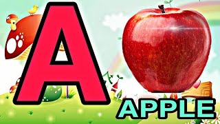 a for apple b for ball a se anar aa se aam abcd song अ से अनार क से कबूतर alphabets Anu Kids TV [upl. by Aikemal620]