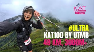 Déšť na ultramaratonu KAT100 by UTMB 🇦🇹  48 km 3000m up [upl. by Sosna82]