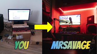 MrSavages 10000 GAMING SETUP [upl. by Plotkin432]