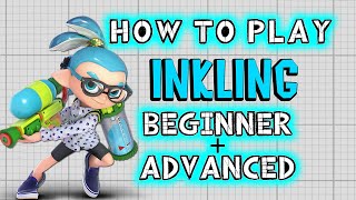 How to play Inkling in Smash Ultimate Basic amp Advanced Guide [upl. by Oicnedif]