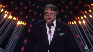 Guillermo del Toro wins Best Directing for quotThe Shape of Waterquot  90th Oscars 2018 [upl. by Kieffer]