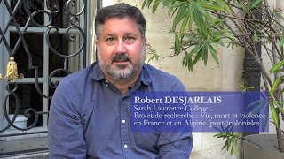 Robert DESJARLAIS chercheur en résidence 20202021 à l’IEA de Paris [upl. by Franzoni]