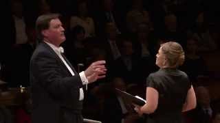 Siobhan Stagg excerpt from Brahms Requiem  Berlin Philharmonic  Christian Thielemann [upl. by Holmen589]