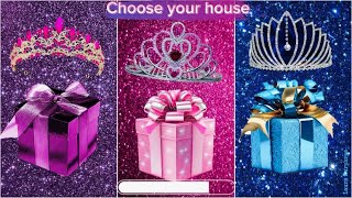 Choose your gift🎁💝 3giftbox challenge 🥳 2 good 1 bad😍🥰🤮 pickonekickone wouldyourather quiz [upl. by Mauretta]