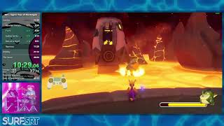 FCG SRT Spyro 3 Any  Buzzs Dungeon in 13060 [upl. by Otreblif]