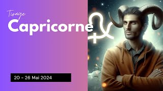 CAPRICORNE ♑ 20  26 MAI 2024  Une lutte interne entre de nouvelles idées et ce que vous pensiez [upl. by Rola961]